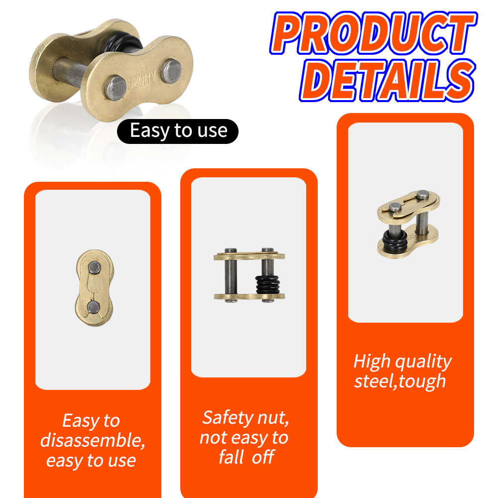 Motorcycle Chain Buckle Ring L - Master Link Chain review and price