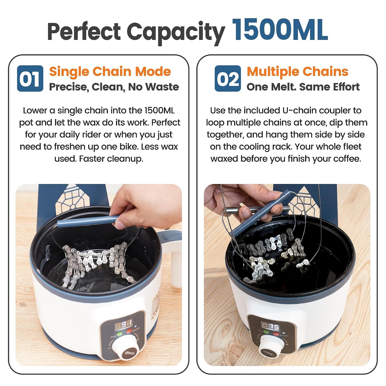 Bicycle Chain Wax Melting Pot  - Bicycle Chain review and price